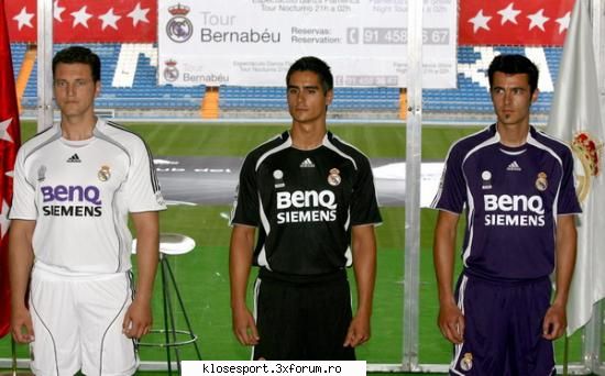 real madrid si-a prezentat pentru sezonul 2006-2007 real madrid si-a prezentat pentru sezonul
